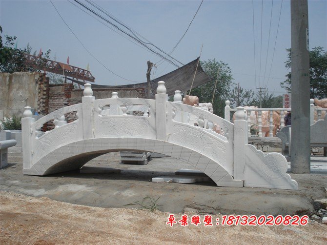 石拱桥雕塑，大理石拱桥雕塑 (3)