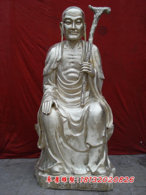 十八罗汉铜雕，铸铜十八罗汉雕塑 (1)