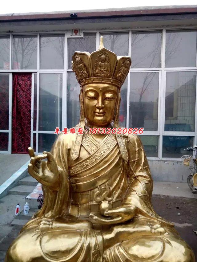 地藏王菩萨铜雕，铸铜地藏王菩萨雕塑 (1)