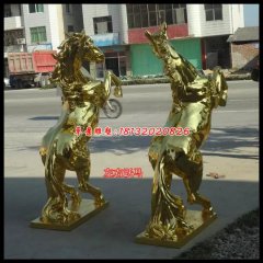 铜马雕塑，铜奔马雕塑