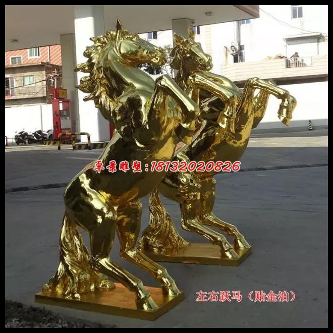铜马雕塑，铜奔马雕塑 (2)