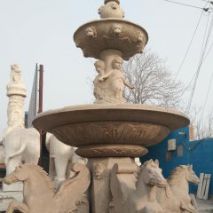 石雕喷泉，欧式喷泉，大理石喷泉