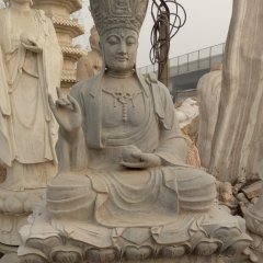 地藏王石雕，石雕佛像