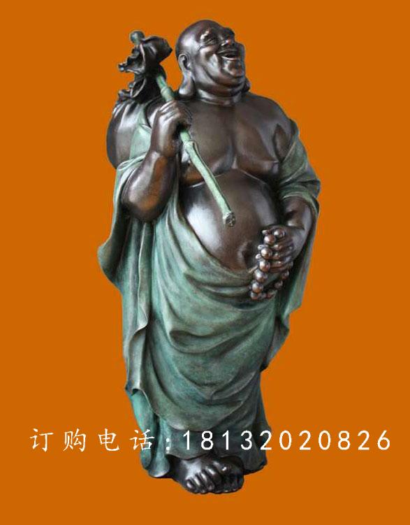 铜雕十八罗汉，寺庙铜佛像 (3)