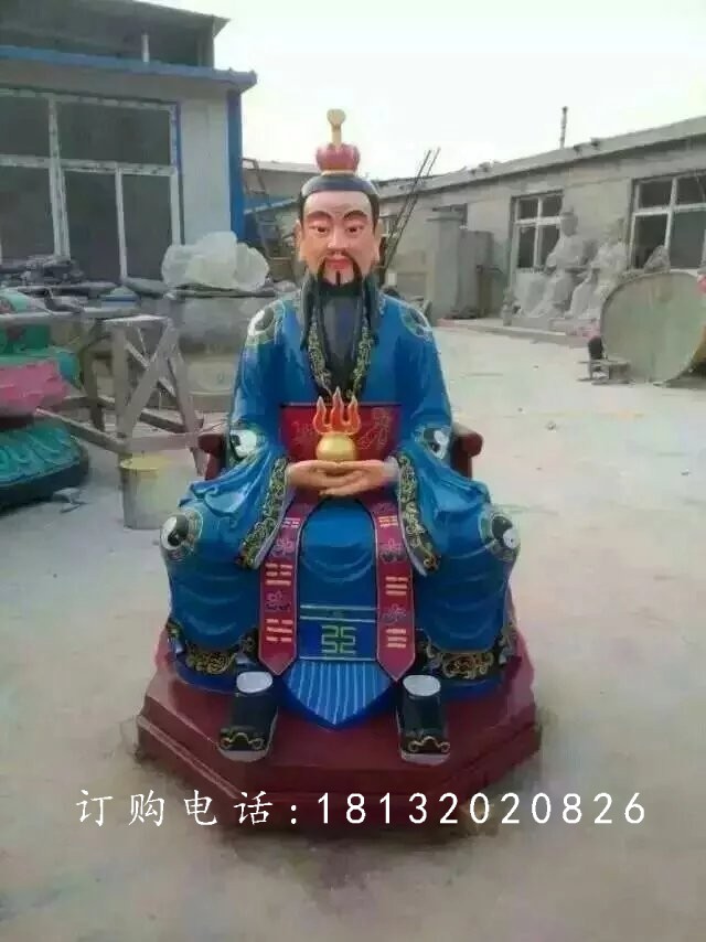 玻璃钢镇元子雕塑，神仙玻璃钢雕塑