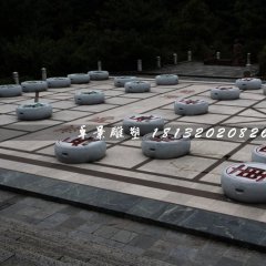 象棋石雕，公园景观石雕