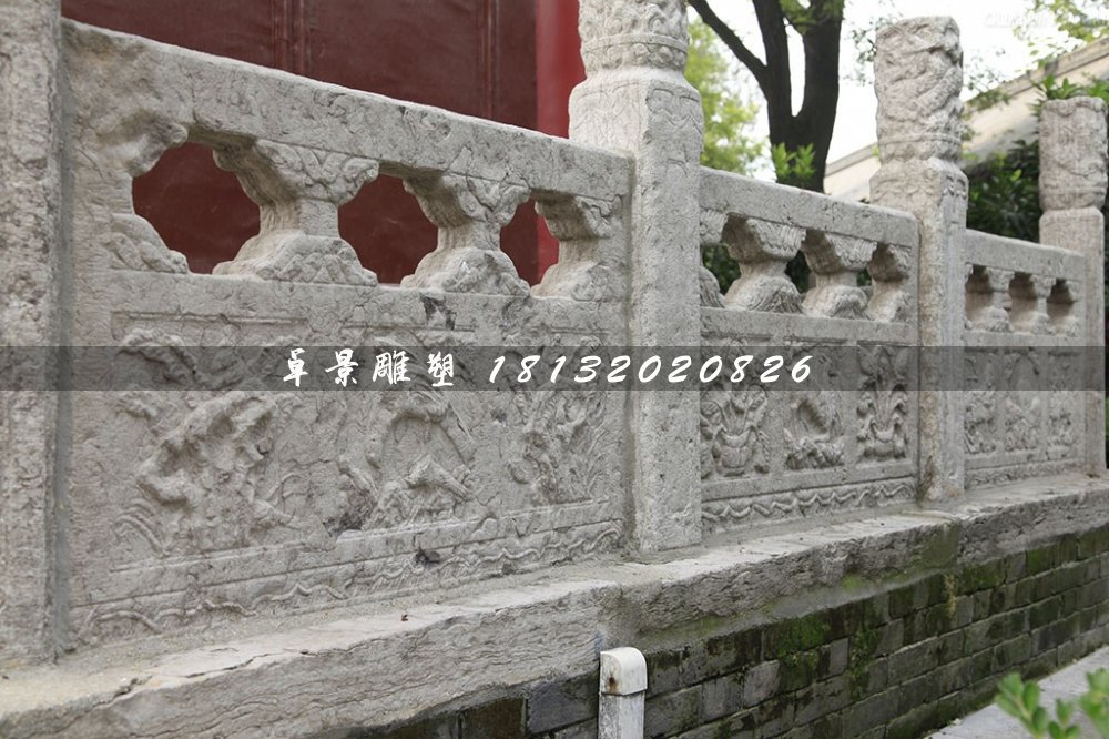 大理石栏板,石浮雕栏板 (1)