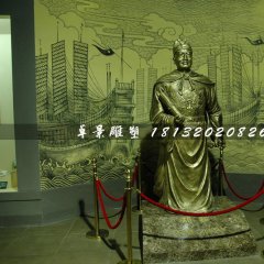 郑和铜雕，古代英雄铜雕