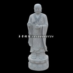 地藏菩萨石雕，青石佛像雕塑