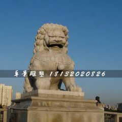 北京狮，大理石狮子