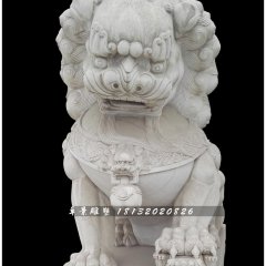 北京狮石雕，小型石狮子雕塑
