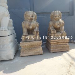 石狮子北京狮石雕