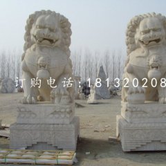 狮子石雕汉白玉北京狮雕塑