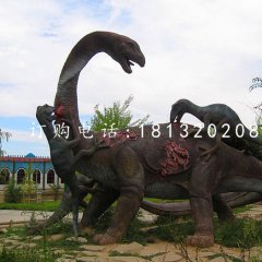 玻璃钢动物，公园恐龙雕塑