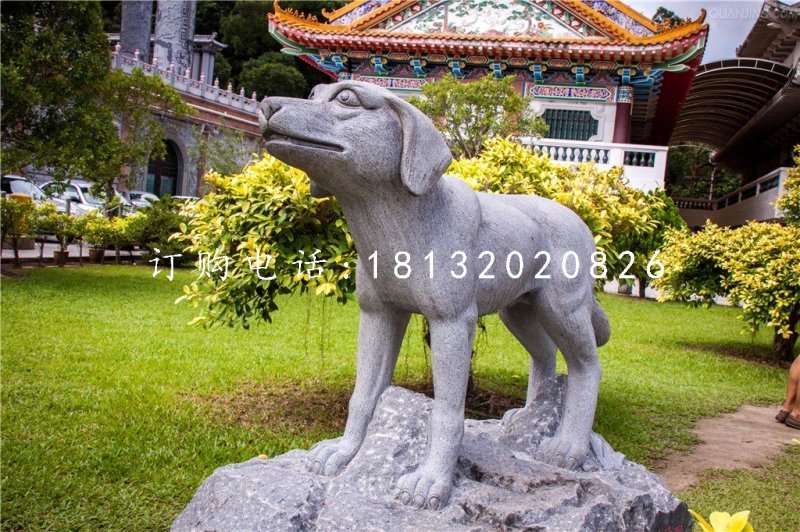 公园动物石雕，十二生肖石雕 (2)