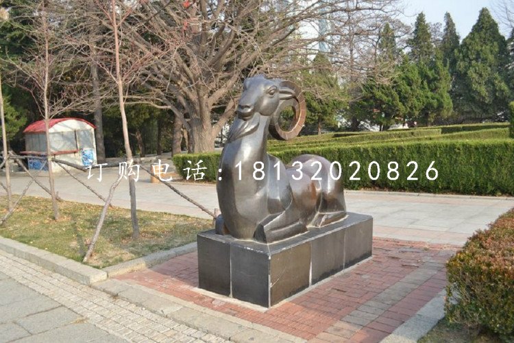 十二生肖动物铜雕  公园景观铜雕