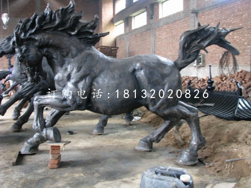 骏马铜雕 公园动物铜雕