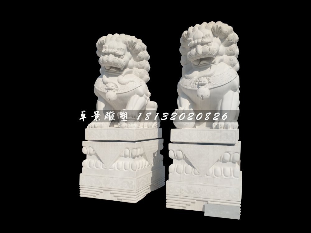 北京狮石雕，汉白玉狮子 (1).jpg