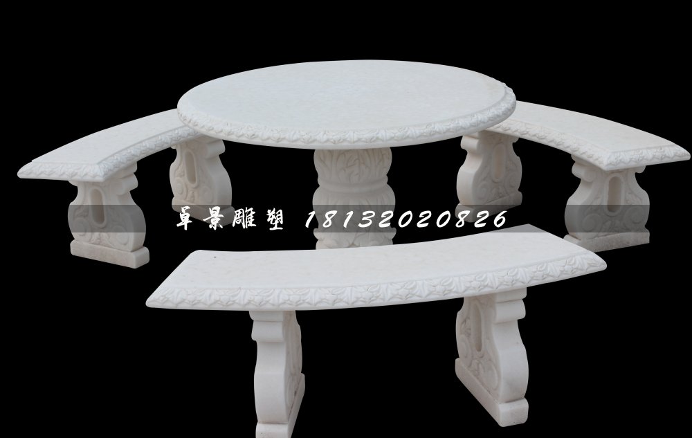 石桌石凳，汉白玉石桌石凳 (2).jpg