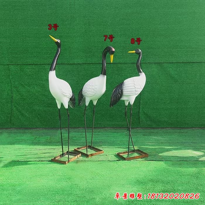 玻璃钢仙鹤