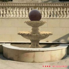 广场喷泉石雕