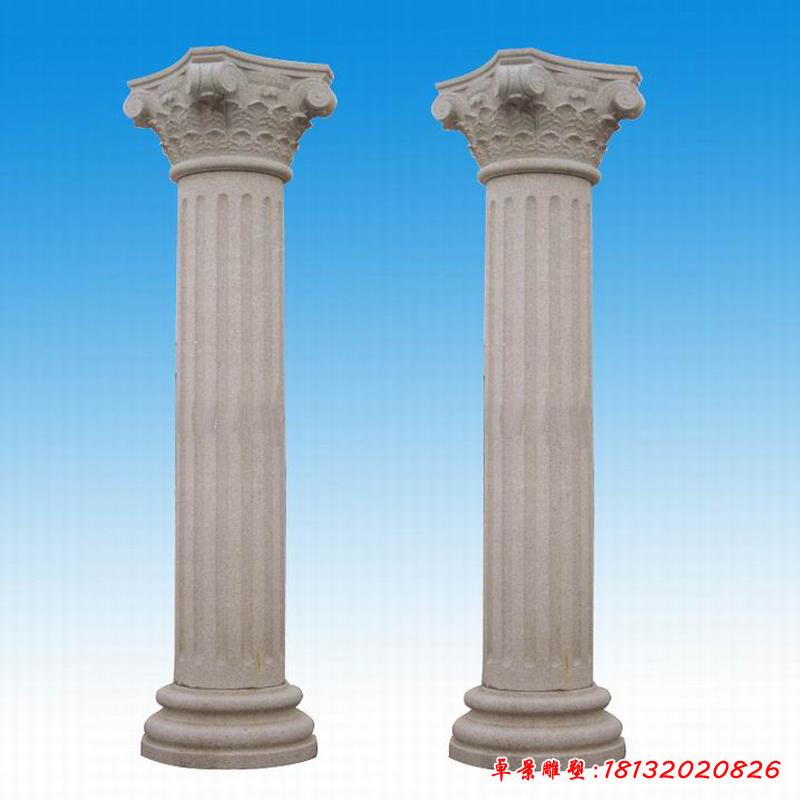 欧式景观罗马柱石雕2
