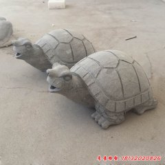 公园动物乌龟石雕