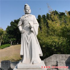 景区古代名人郑成功石雕