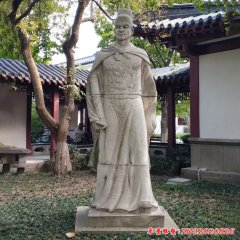 古代名人郑和石雕