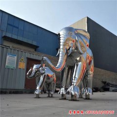 不锈钢企业动物大象