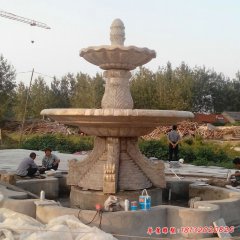 石雕景区喷泉雕塑