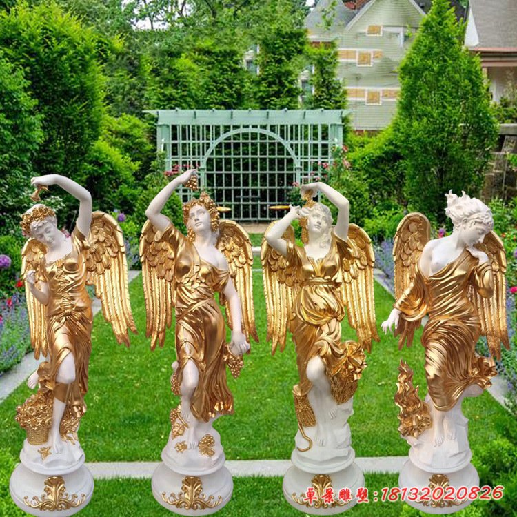 四季神欧式人物铜雕