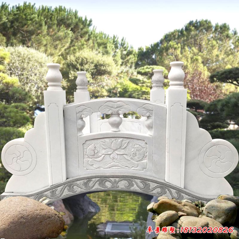 石雕公园景观石桥