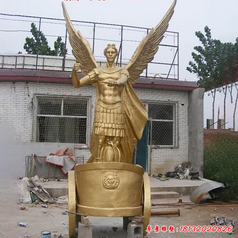 阿波罗战车铜雕雕塑