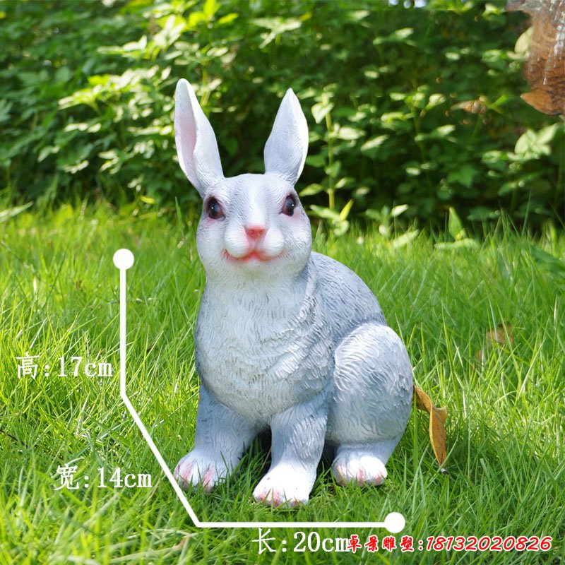 玻璃钢兔子雕塑 (29)