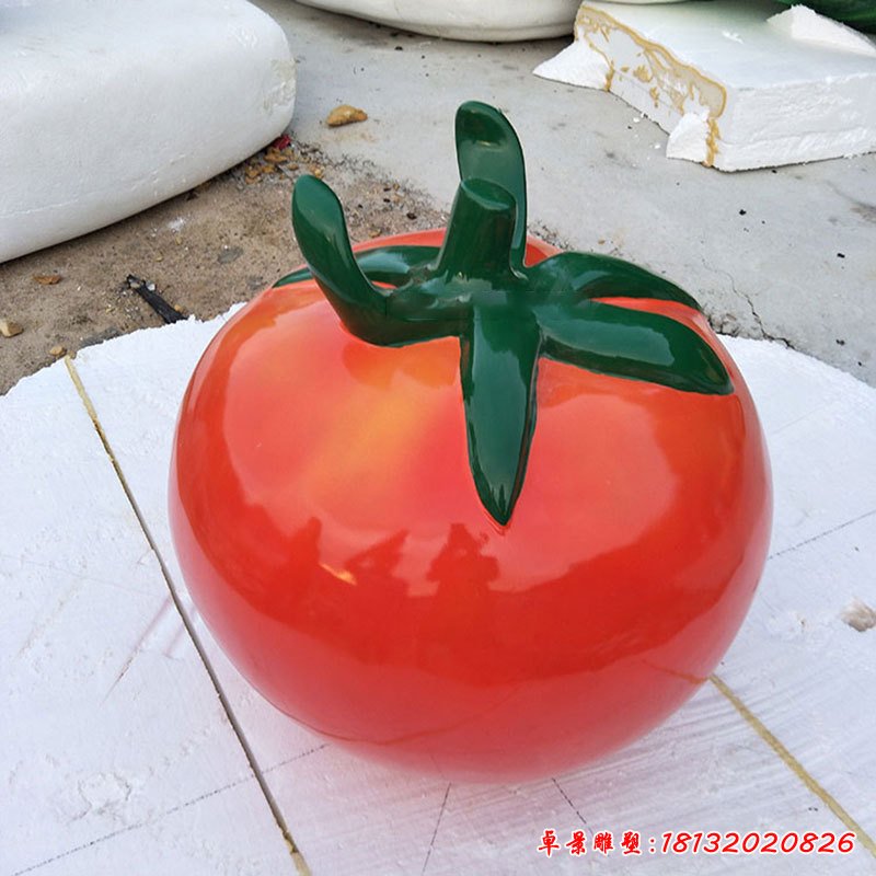 玻璃钢西红柿雕塑 (8)
