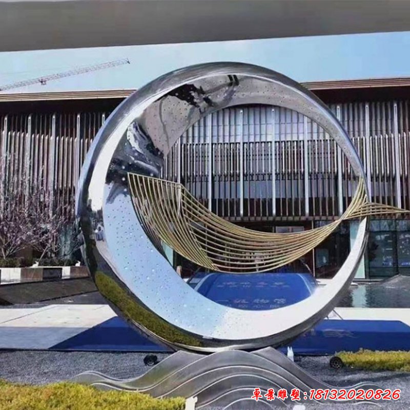 不锈钢艺术雕塑图片
