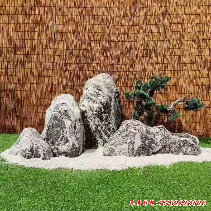 石雕室外假山景观雕塑 (2)
