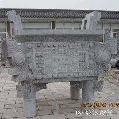 寺庙雕刻石雕香炉