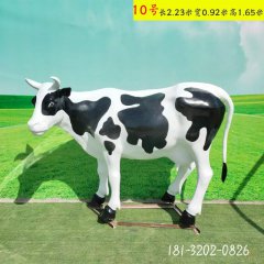 奶牛动物玻璃钢雕塑