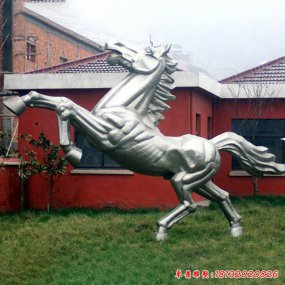 马不锈钢雕塑