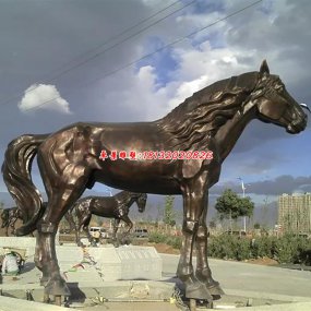 大型铜马雕塑6