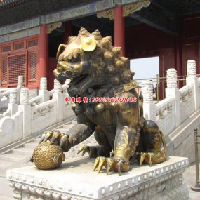 铜狮子古代