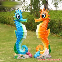 卡通海马雕塑