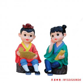 儿童卡通雕塑