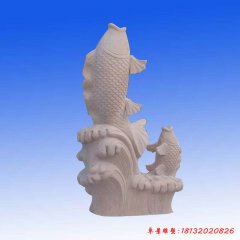 鱼喷泉雕塑