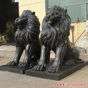 汇丰银行大楼的铜狮子