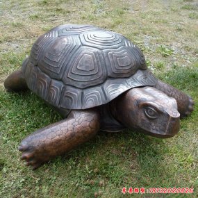 乌龟铜雕塑